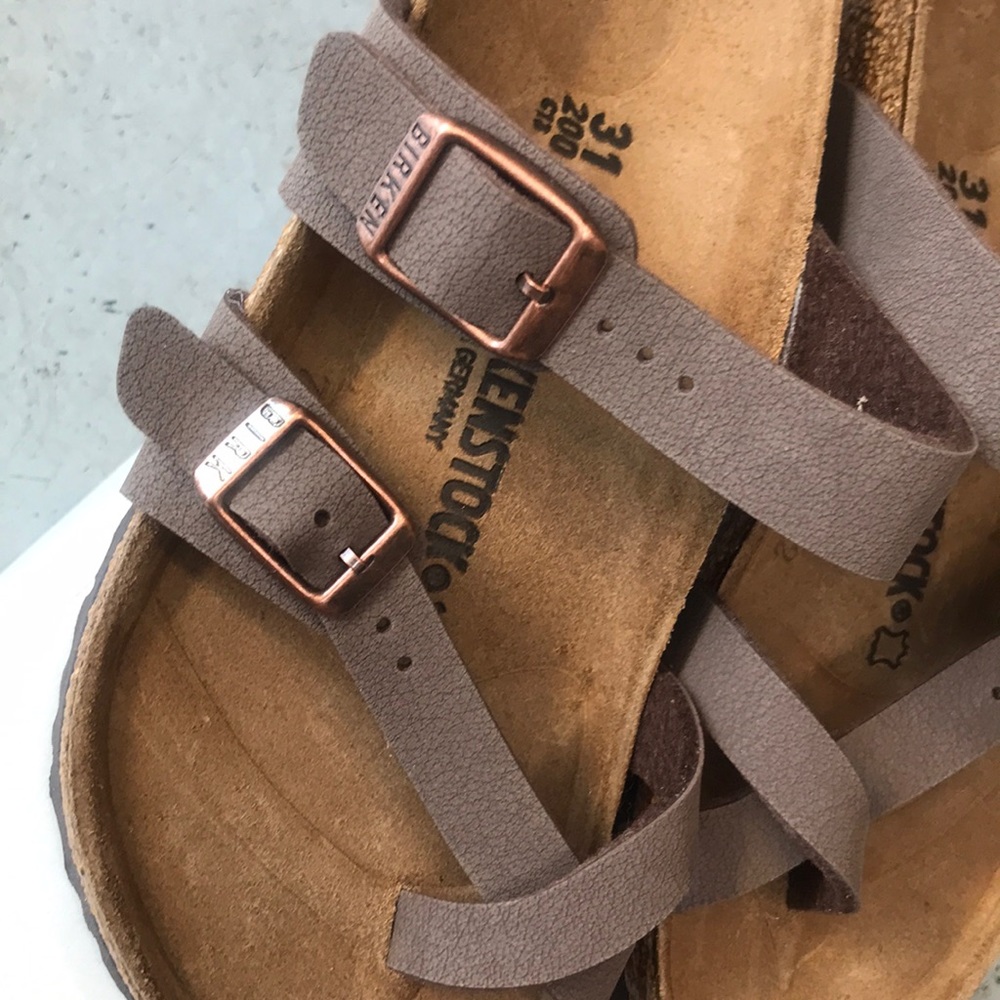 Birkenstock kids Mayari Mocha Brown NIB - Picture 3 of 5